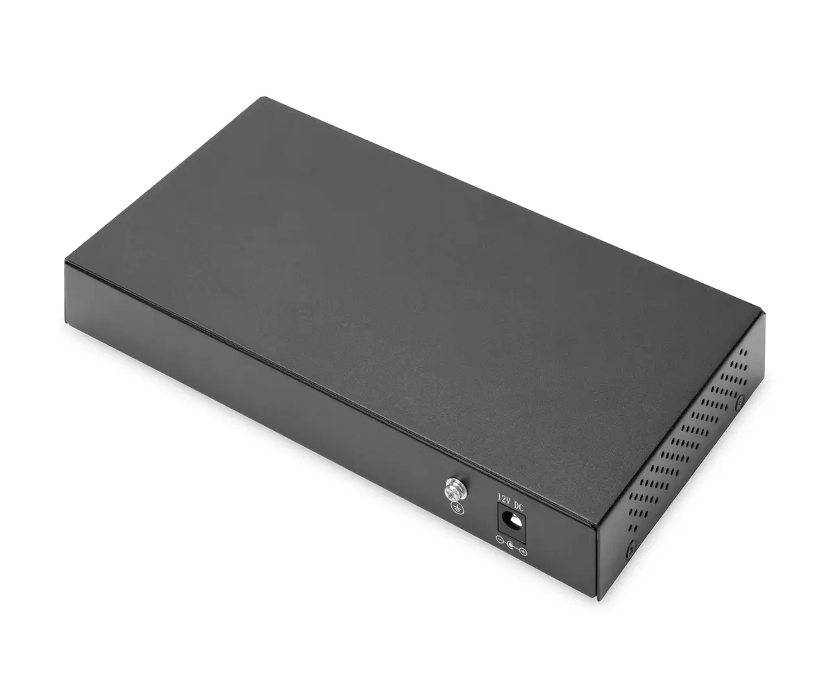 Unmanaged Switch Digitus 8-Port Gigabit + 2 Gigabit SFP Photo 2