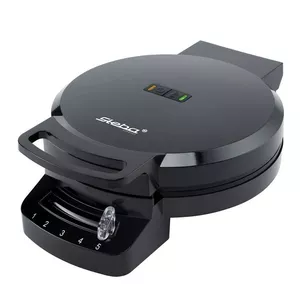 Waffle Maker Steba WE 1 — non-stick coating, indicator light, folding design