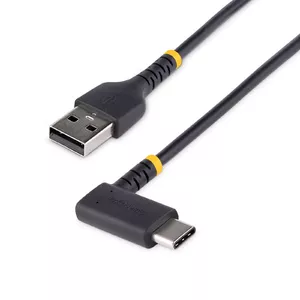USB A to C Charging Cable StarTech.com R2ACR-2M-USB-CABLE 2m 3A Right Angle