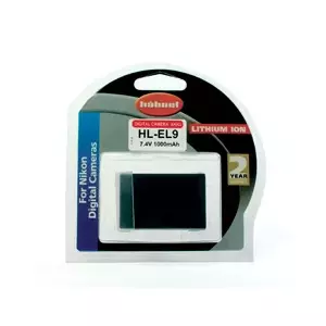 Hahnel HL-EL9 Battery for Nikon Digital Camera Lithium-Ion (Li-Ion) 1000 mAh