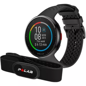 Polar Pacer Pro M-L, pelēks/melns + H10 pulsometrs