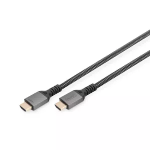 Digitus 8K HDMI Ultra High Speed savienojuma kabelis 2m Vīriešu uz Vīrieti Zelta pārklājums