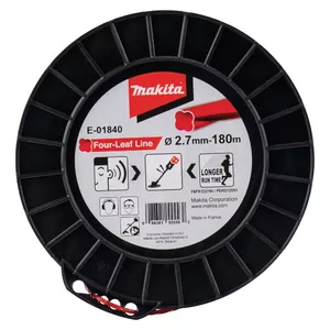 Zāles pļāvēja aukla Makita E-01840 Sarkana 180 m