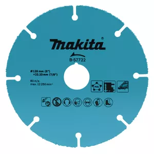Griešanas disks Makita B-57722 plakana centrs saderīgs ar Makita