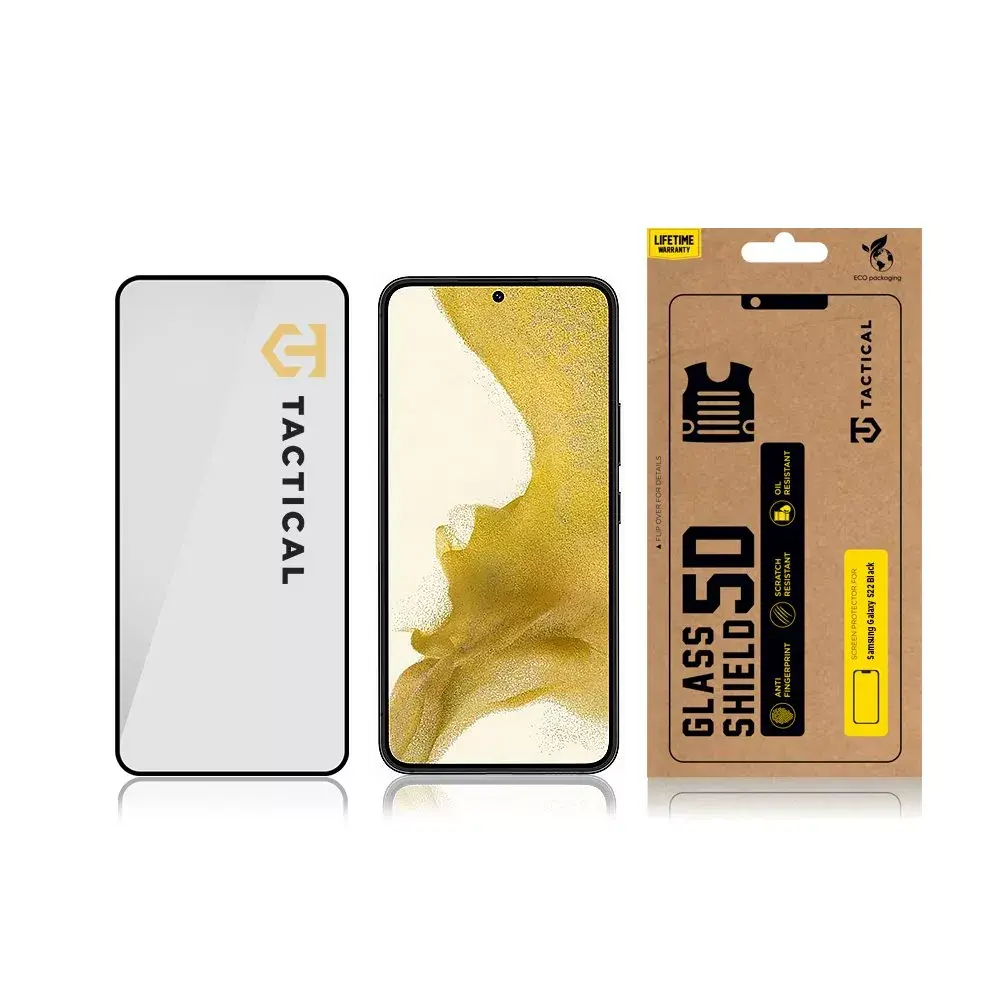 Tactical screen protector Samsung Galaxy S22 2.5D Full Glue Photo 4