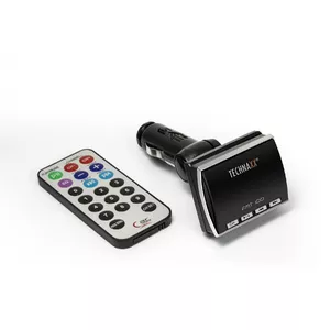 Technaxx  FM Transmitter with SD card slot and USB port FMT100