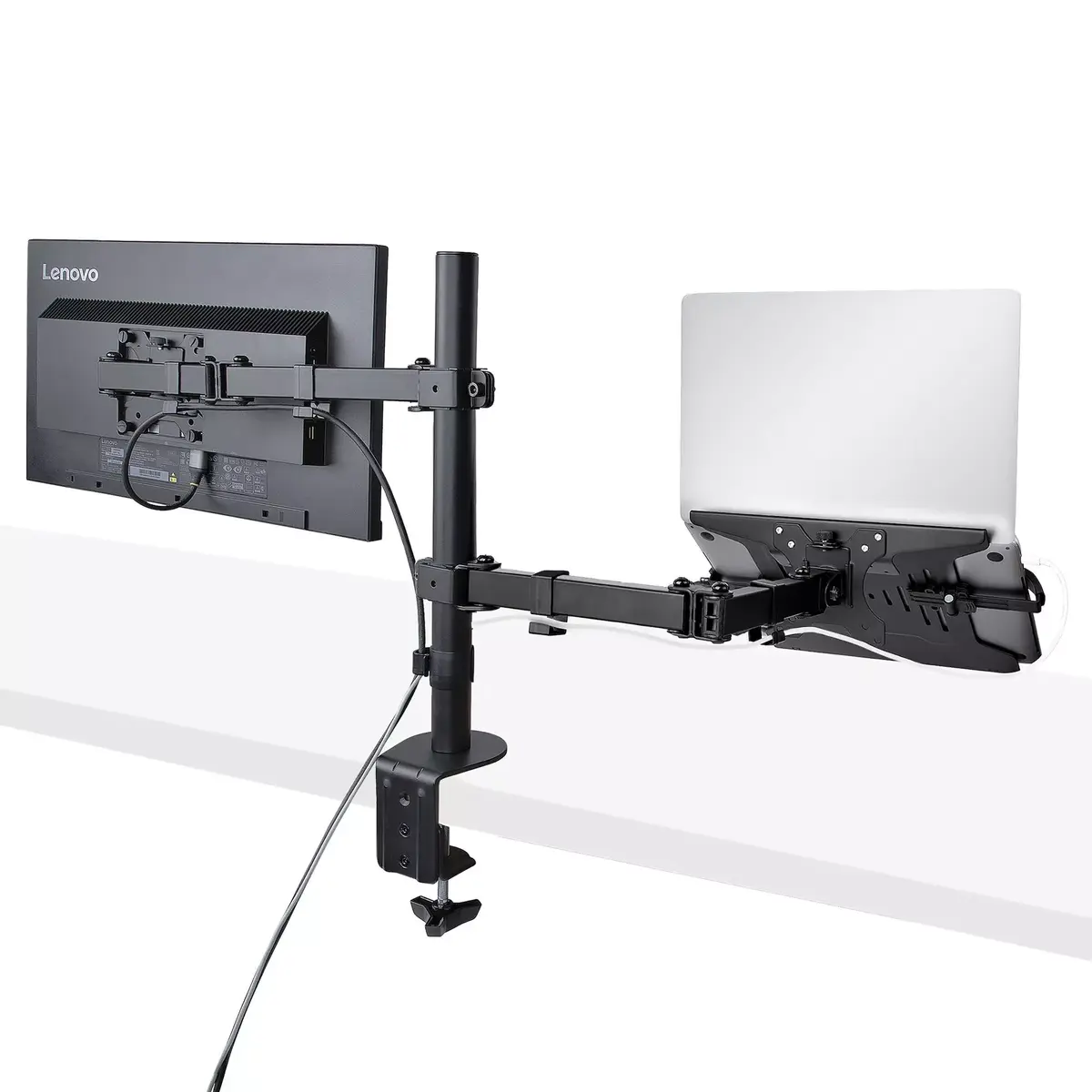 StarTech monitor arm with VESA laptop tray A2-LAPTOP-DESK-MOUNT Photo 6