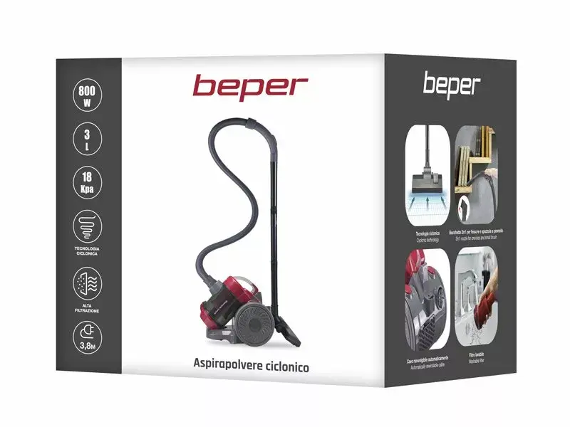 Vacuum Cleaner Beper P202ASP200 Photo 10