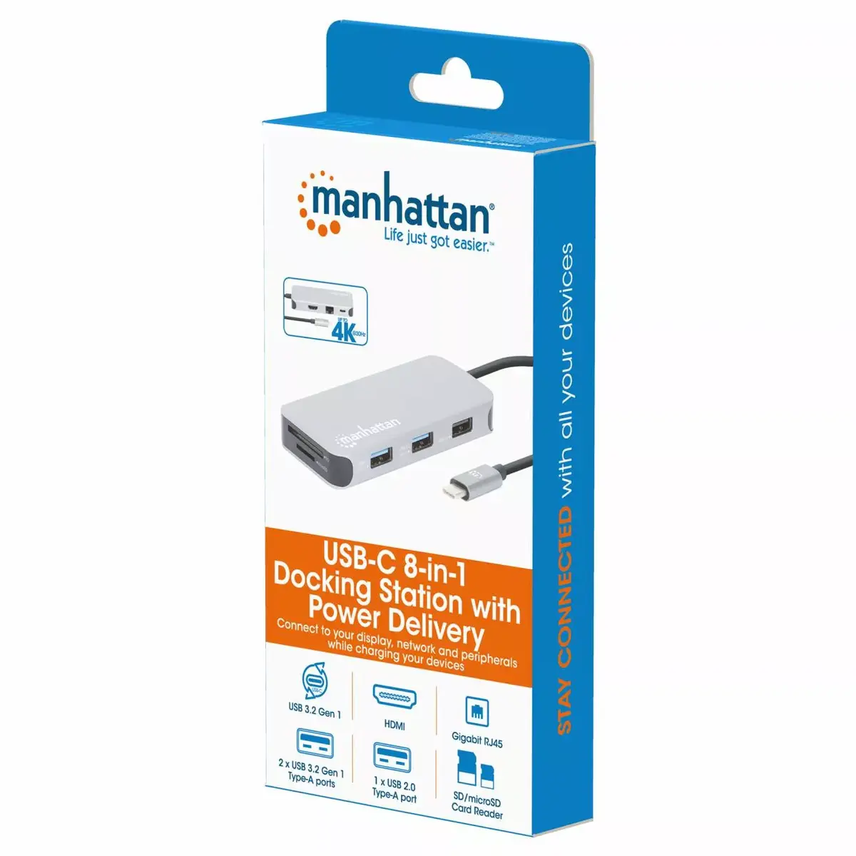 USB-C Dock/Hub Manhattan 130615 Photo 12