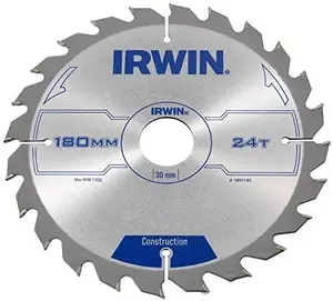 Apaļais zāģa disks Irwin 1897195, ar volframa karbīda uzgali (TCT), 1 gab.