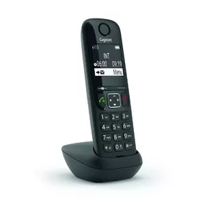 Аналоговый/DECT телефон Gigaset AS690HX Беспроводная трубка Caller ID Черный