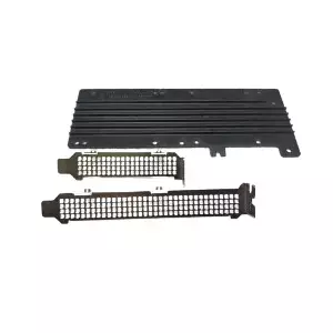 PCI kronšteins Supermicro MCP-240-00203-0N Plastmasa Melns