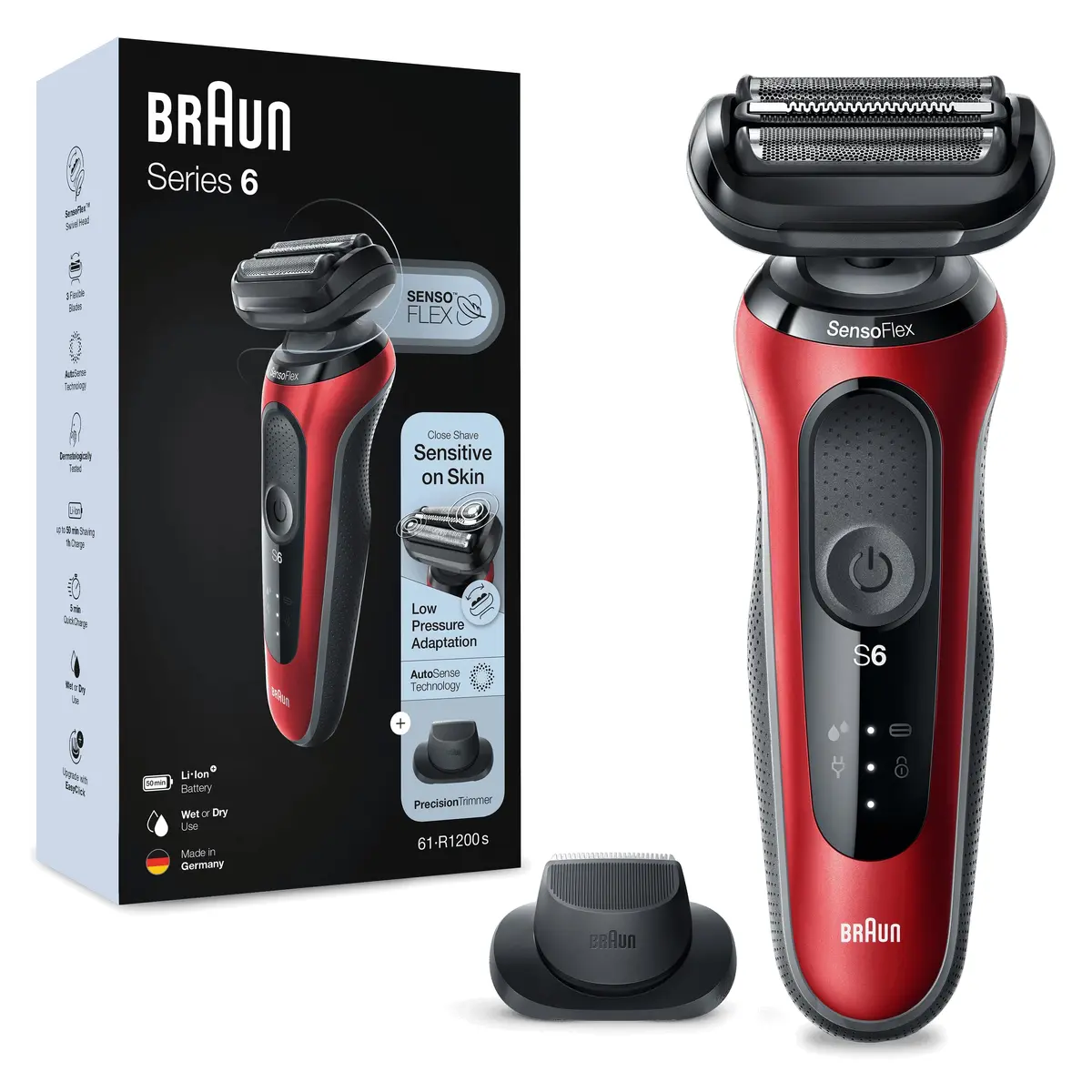 Braun Series 6 61-R1200s sietiņa tipa
