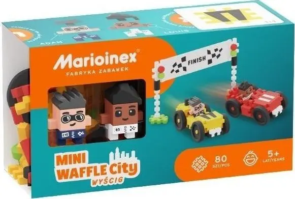 Marioinex Waffle mini blocks Race — 80 деталей Photo 4