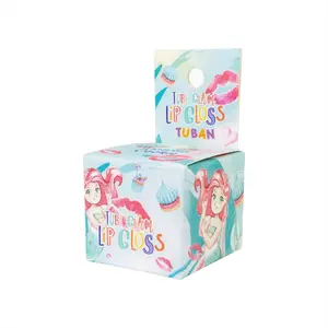 Блеск для губ TUBAN Tubi Glam Vanilla — бежевый, увлажняющий, окрашивающий, в коробке