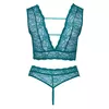 Apakšveļas komplekts Cottelli Collection 3XL — bralets un atvērtas biksītes Photo 7