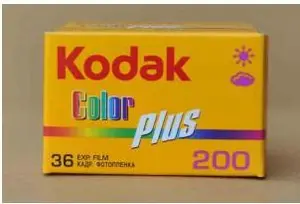 Colour film Kodak ColorPlus 200 — 36 exposures, ISO 200