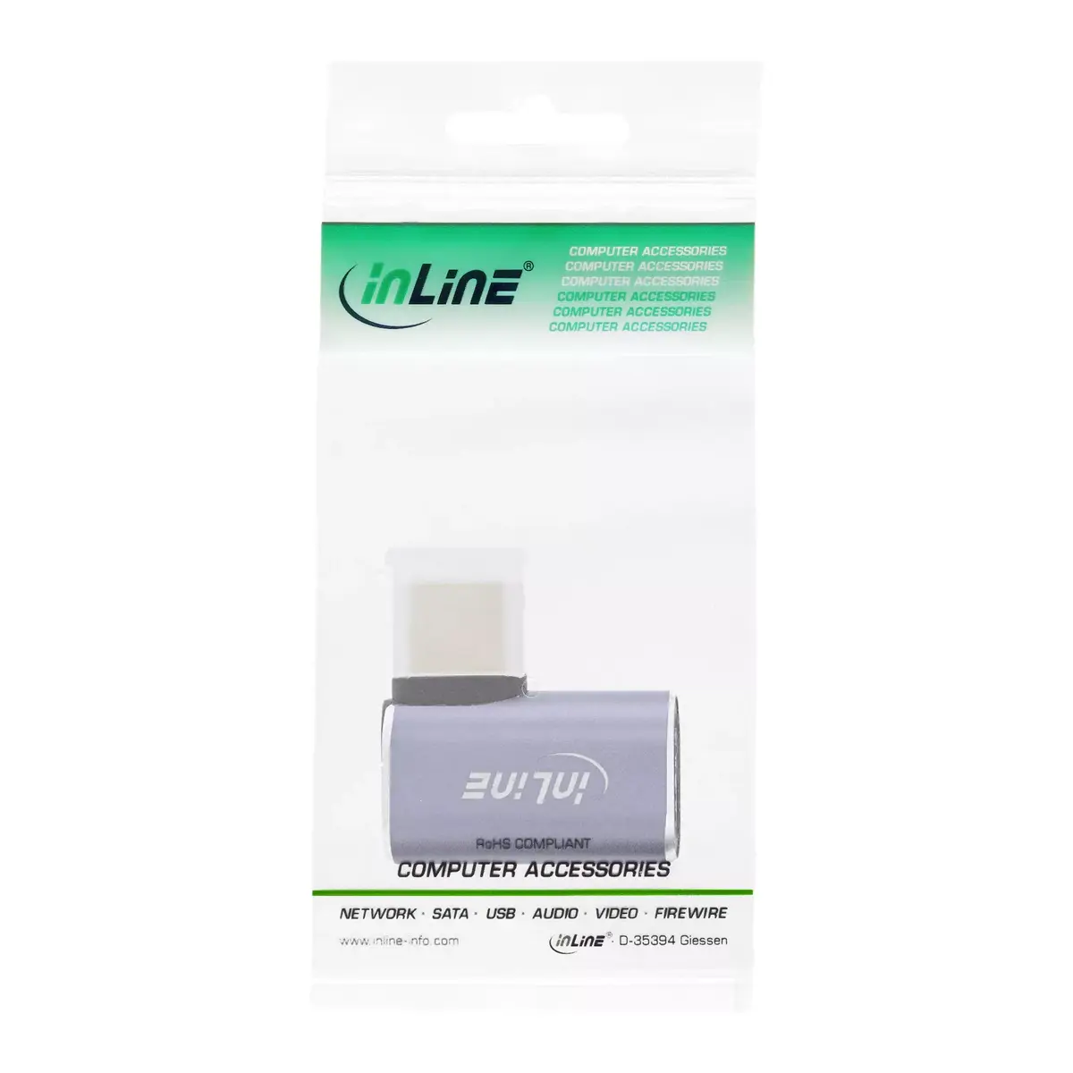 Адаптер InLine USB4 USB-C male/female Photo 4