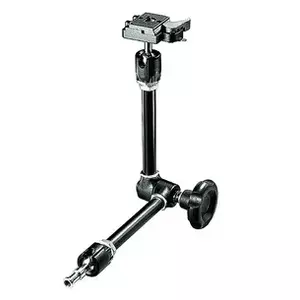 Tripod Arm Manfrotto 244RC Variable Friction ARM with Plate — 490 mm height, 1.11 kg, Black