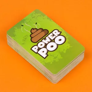 Настольная и карточная игра ThumbsUp Power Poo с 40 картами для взрослых и детей