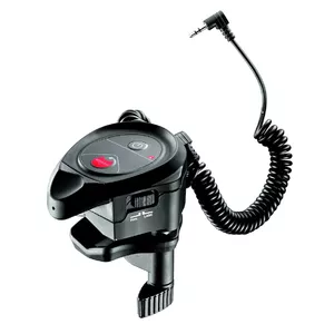 Пульт дистанционного управления LANC для Panasonic от Manfrotto — интерфейс 3.5 мм, чёрный, совместим с Canon/Sony/Panasonic