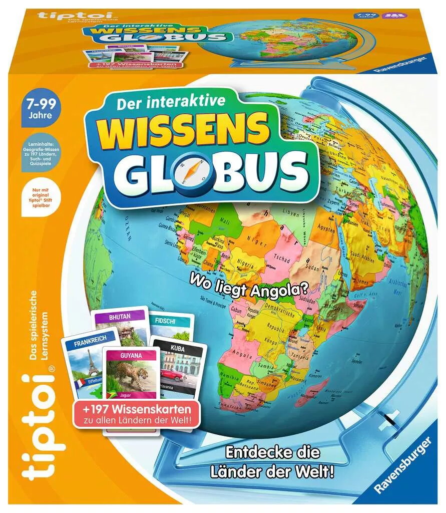 Izglītojoša rotaļlieta Ravensburger tiptoi Interaktīvais zināšanu