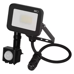 LED floodlight EMOS INOVO 10W 1100 lm with PIR sensor IP65