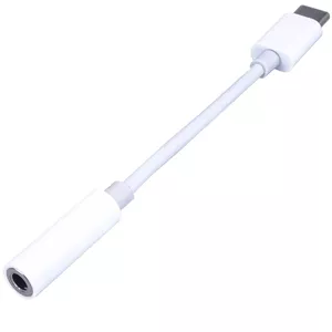 USB-C uz 3.5mm audio adapters PREMIUMCORD ku31zvuk03 ar DAC čipu, 10 cm kabelis