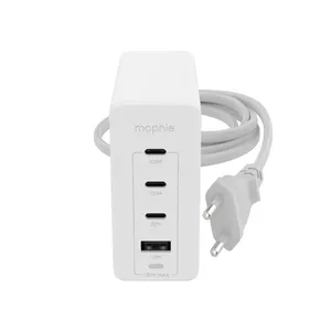Wall Adapter mophie Accessories USB-C PD HUB 120W GAN White EU 3xUSBC 1xUSBA