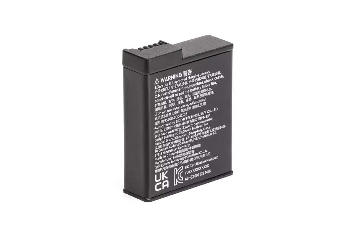 Camera battery DJI Osmo Action 3 Extreme Battery Photo 3