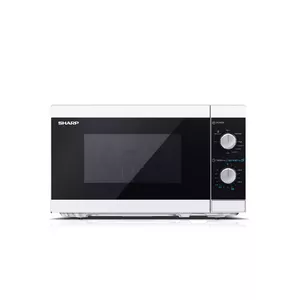 Sharp YC-MG01E-W микроволновая печь Столешница Микроволновая печь с грилем 20 L 800 W Черный, Белый