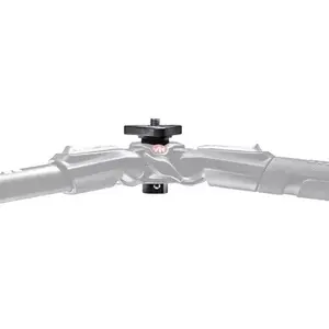 Аксессуар для штатива Manfrotto 190XLAA — адаптер из технополимера, резьба 3/8", 36 г, чёрный