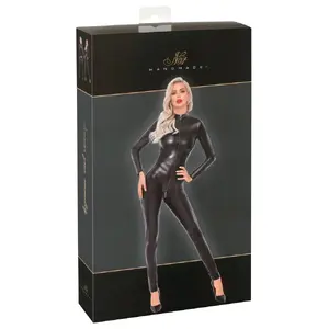 Кэтсьют Noir Bodie L Noir 27306421041 — змеиный узор, длинные рукава, 90% полиэстер/10% спандекс