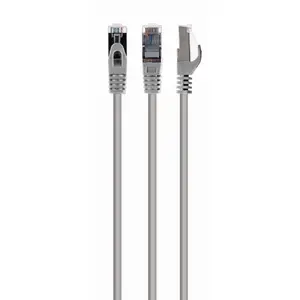 Networking cable GEMBIRD Cat6a S/FTP (S-STP) 3 m, RJ-45 to RJ-45, grey