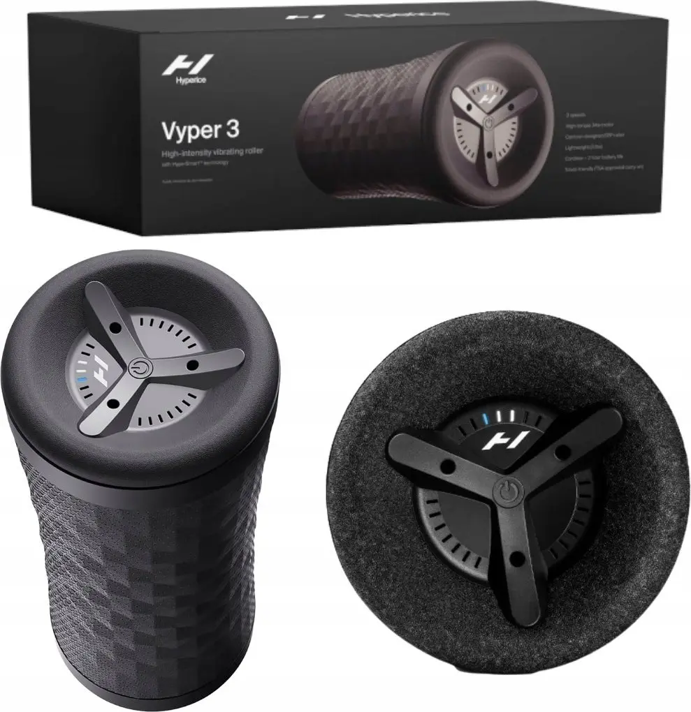 HYPERICE Vyper 3 Black vibrējošs rullis Photo 5