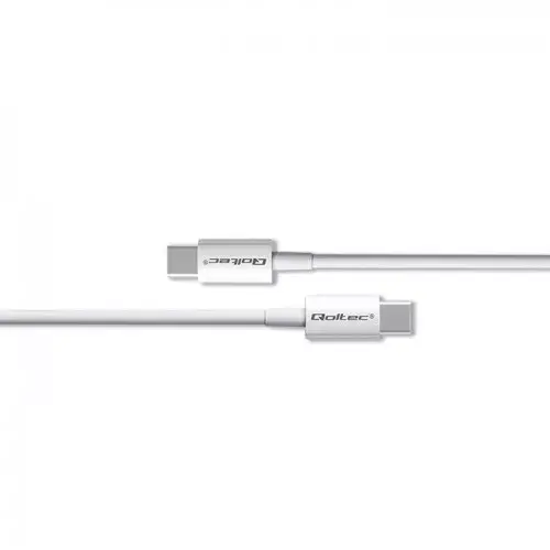 USB C cable QOLTEC 52359 — USB 2.0, 1 m Photo 3