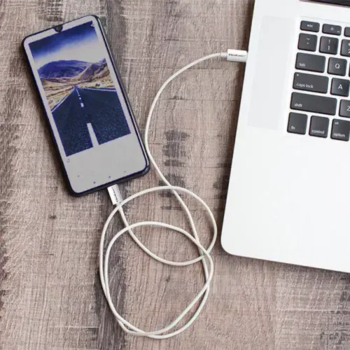 USB-C uz USB-C kabelis QOLTEC 52360 Photo 4
