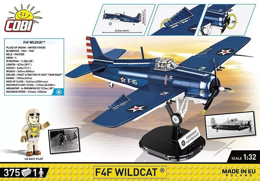 Building blocks COBI F4F Wildcat Photo 8