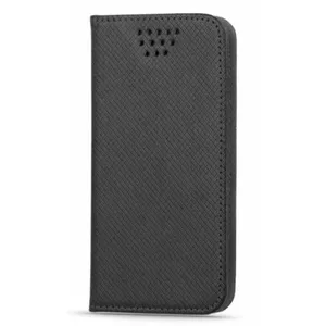 Vāciņš iLike GSM021679 4.7–5.3 collu viedtālruņiem, magnētiska aizdare, melns