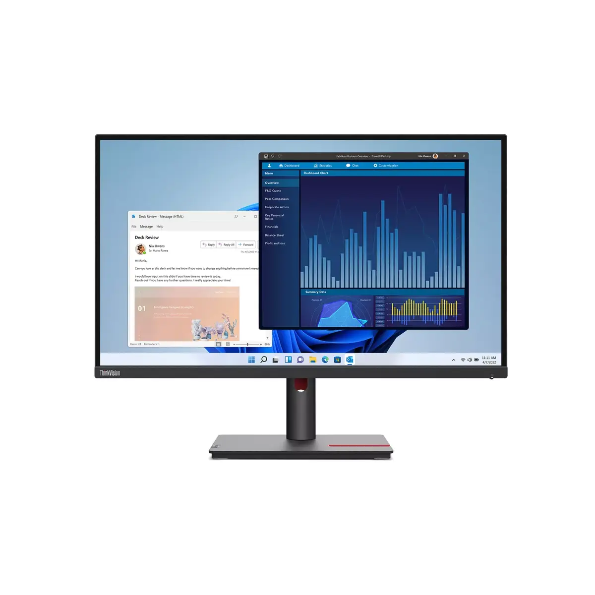 Монитор Lenovo ThinkVision T27p-30 Photo 5
