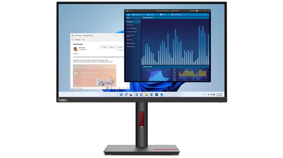Monitors Lenovo ThinkVision T27p-30 27" 4K