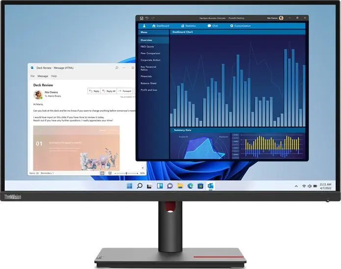 Monitors Lenovo ThinkVision T27p-30 27" 4K