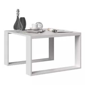 Topeshop MODERN MINI BIEL kafijas galdiņš, stilīgs galdiņš Kvadrātveida forma 2 kāja (-s)