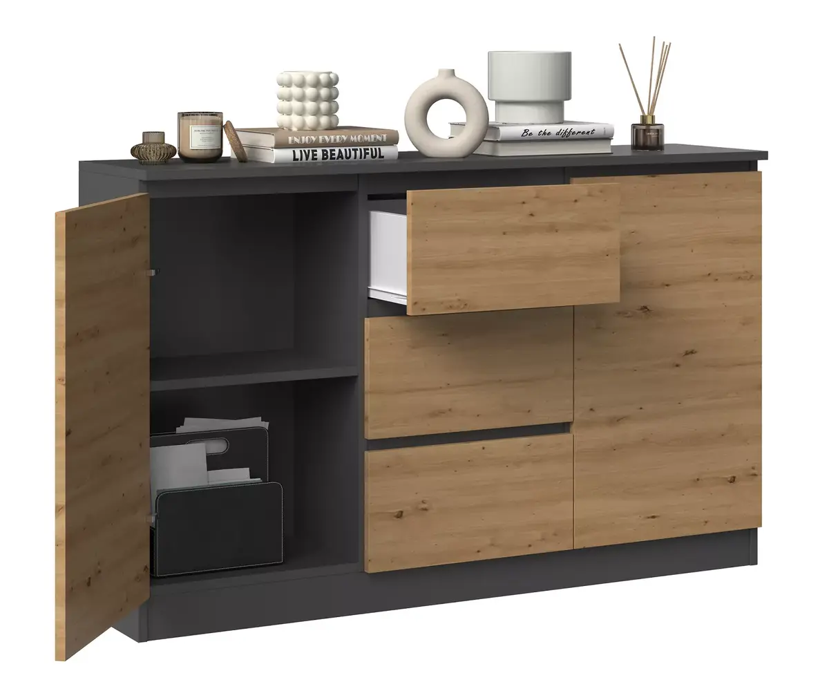 Комод top e shop Topeshop 2D3S ANT/ART KPL Photo 3