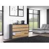 Atvilktņu skapis top e shop M8 140 ANT/ART Photo 2