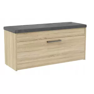 Closed shoe organizer cabinet Top e Shop PARMA SZAFKA SONOMA — Sonoma oak, 1000×490×350 mm, particle board