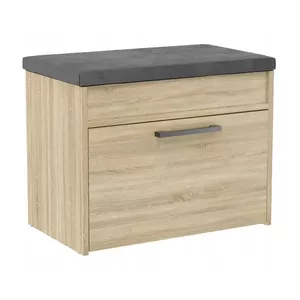 Закрытая обувница top e shop PARMA MINI — цвет Сонома, 600×490×350 мм