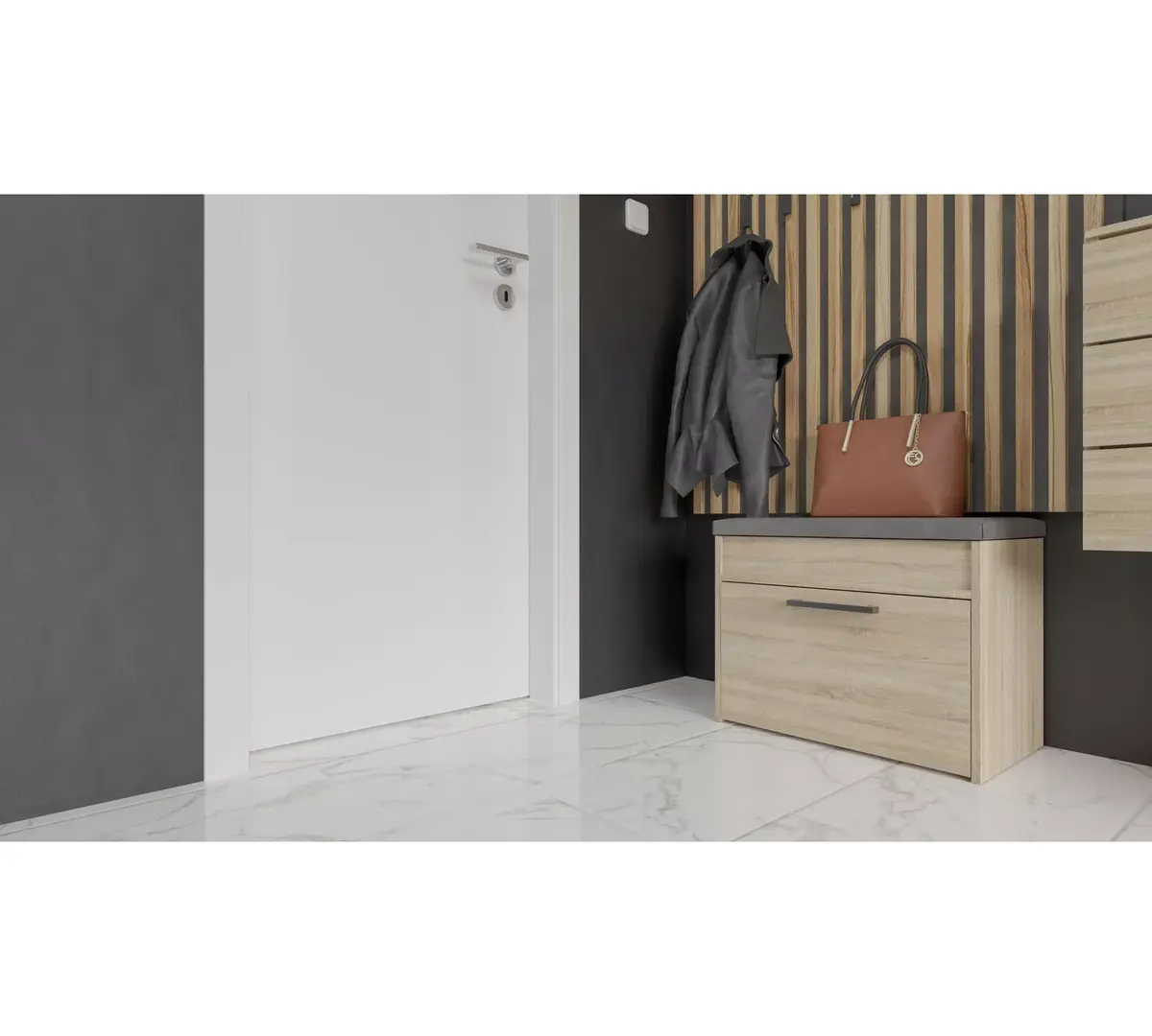 top e shop PARMA MINI slēgts apavu plaukts Photo 3