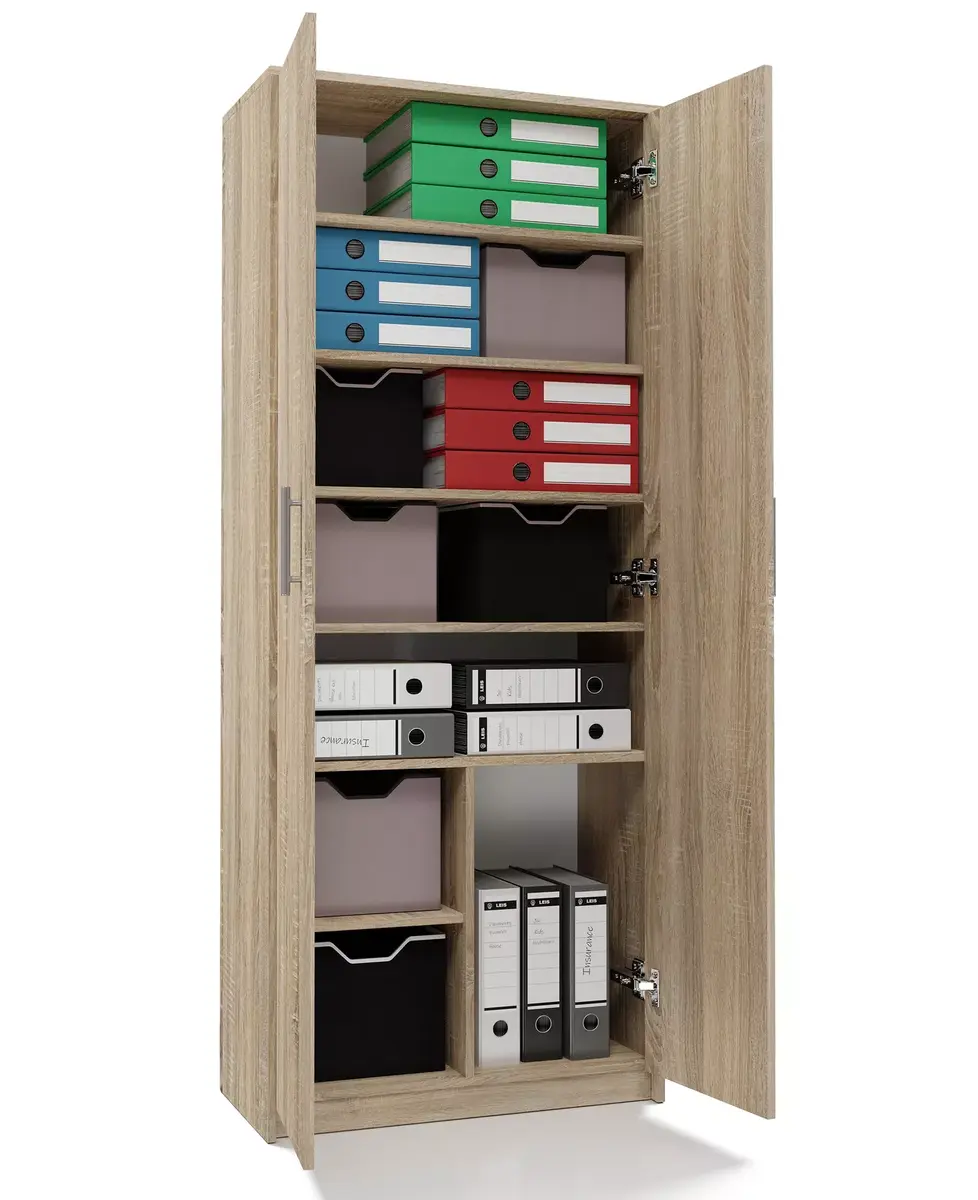 Офисная книжная полка Top e Shop OLIV 2D SONOMA KPL Photo 2