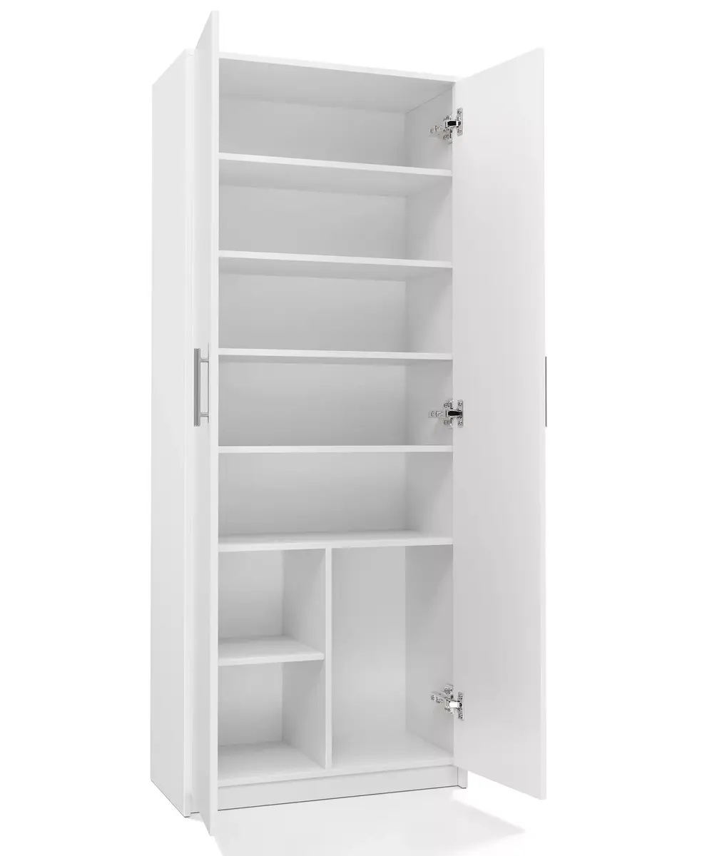 Офисный шкаф-стеллаж top e shop OLIV 2D BIEL Photo 2